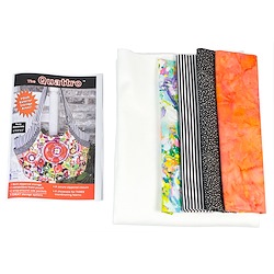 Studio Kat the Quattro Bag Pattern,Fabric and Stabilizer Kit